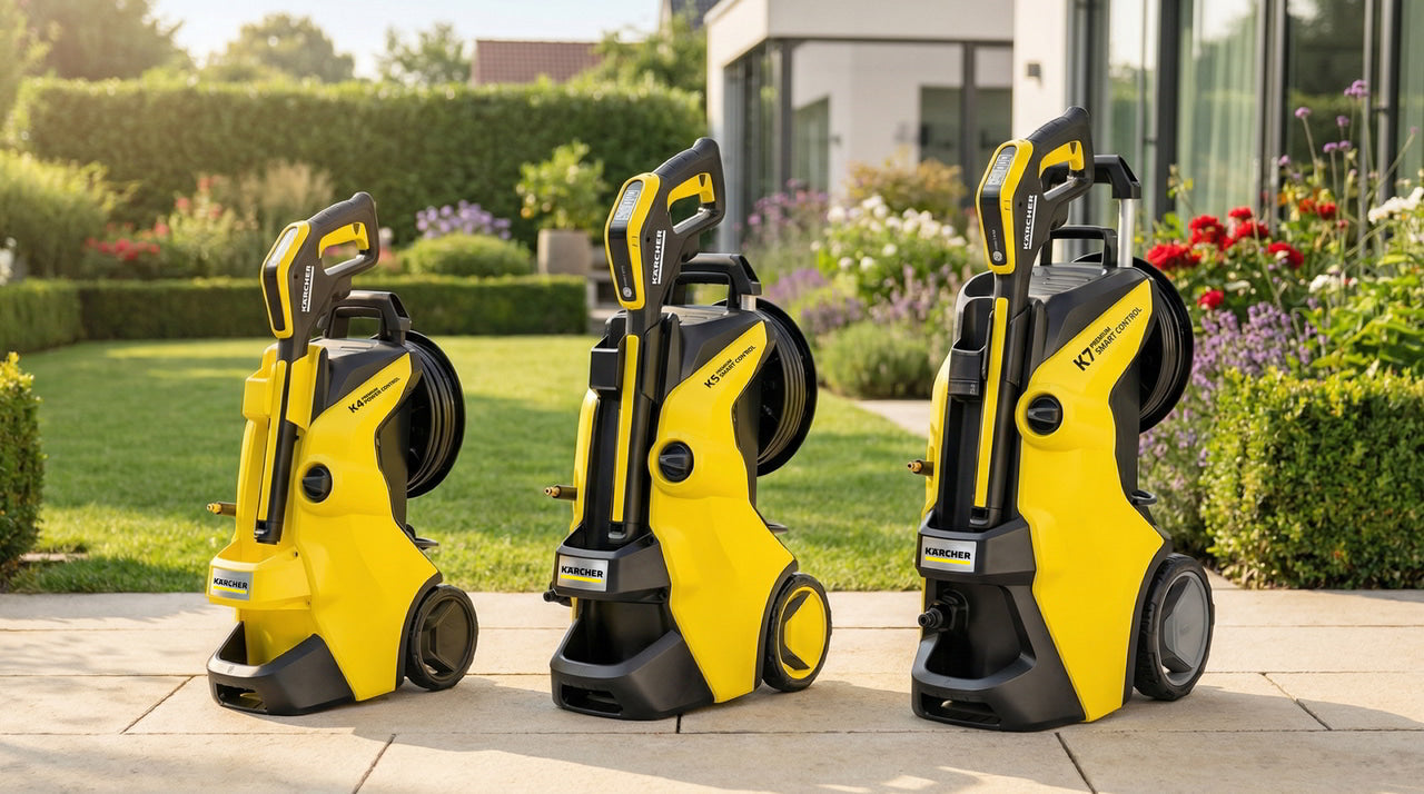Kärcher K4 vs K5 vs K7 : le comparatif 2026