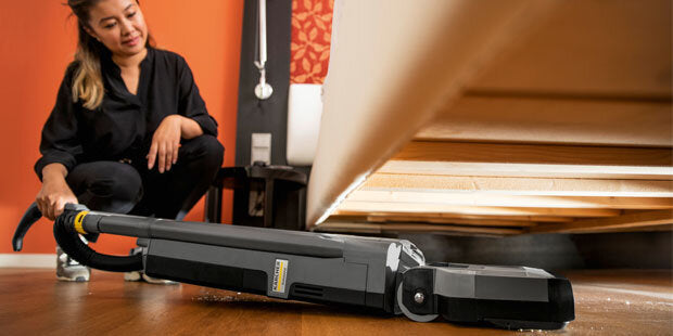 Aspiro-brosseur sans fil