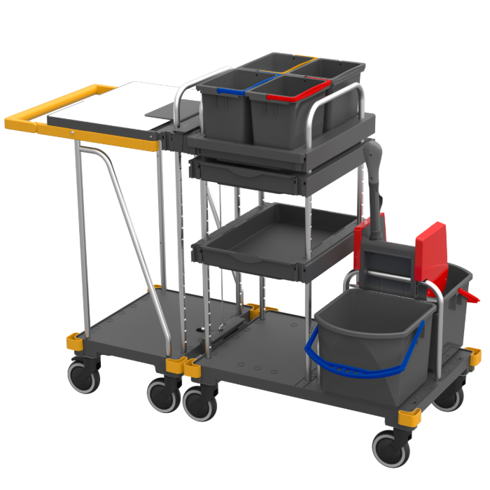 Systèmes de nettoyage, Chariots