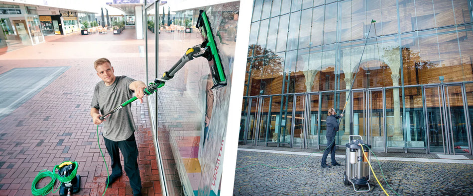 Système de nettoyage à l'eau pure