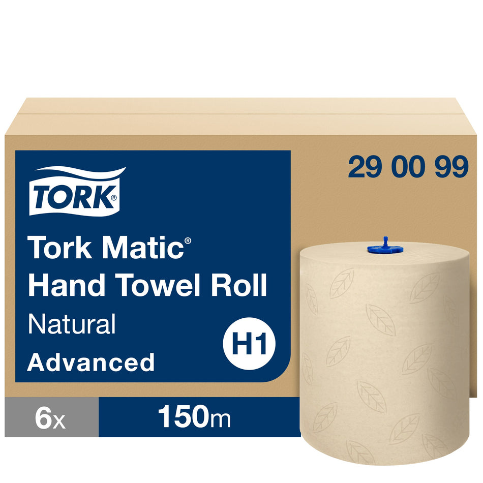 Tork Matic® Rouleau d'essuie-mains en papier naturel H1
