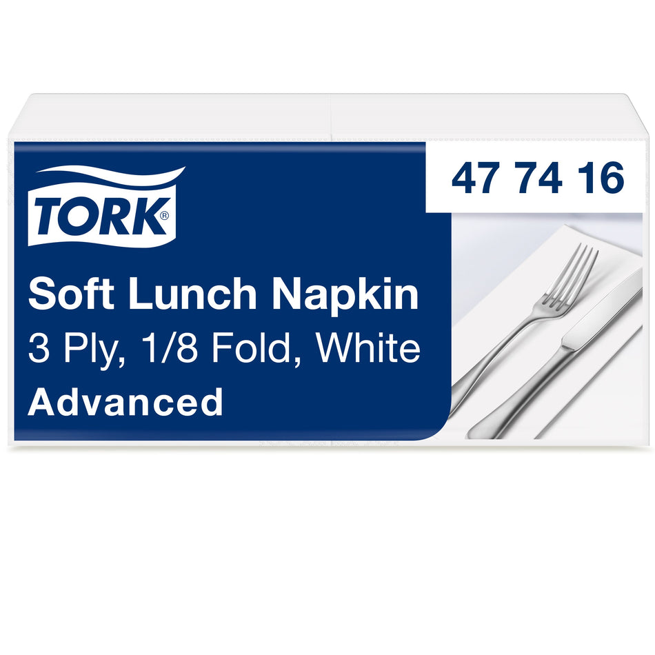 Tork Soft Lunchservietten Weiß