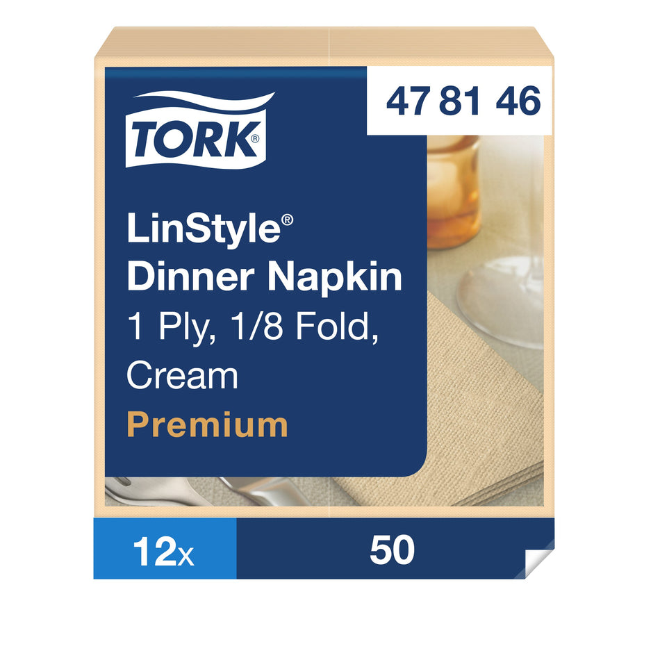 Tork LinStyle® Serviette Dinner vanille