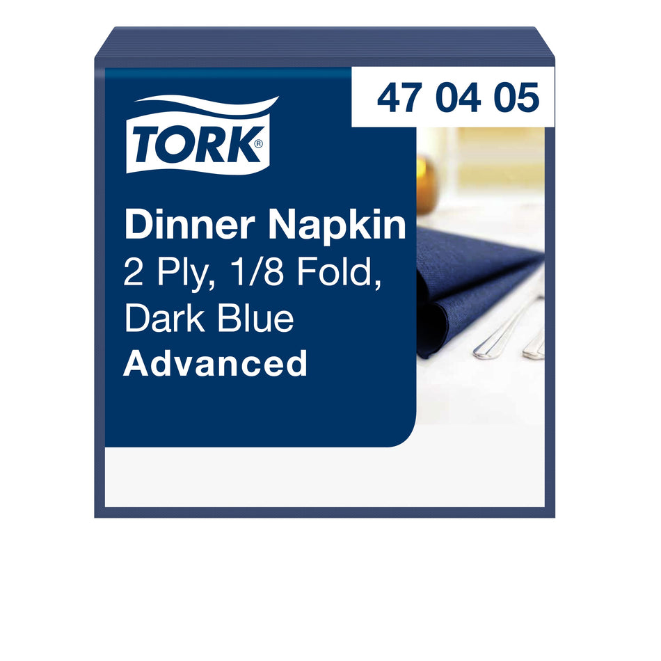 Tork Serviette Dinner bleu océan