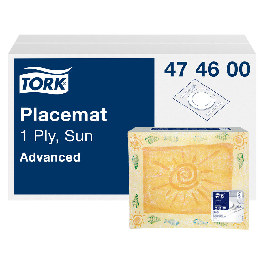 Tork Set de table jetable Soleil