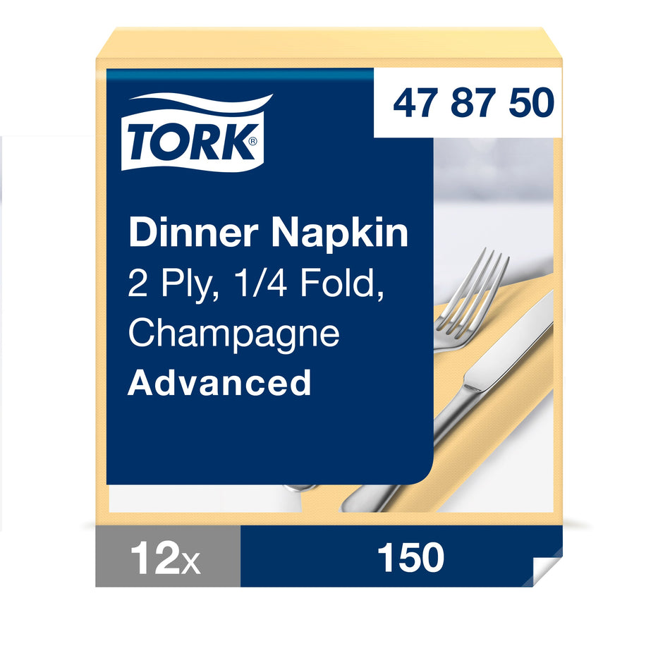 Tork Dinnerservietten Champagner