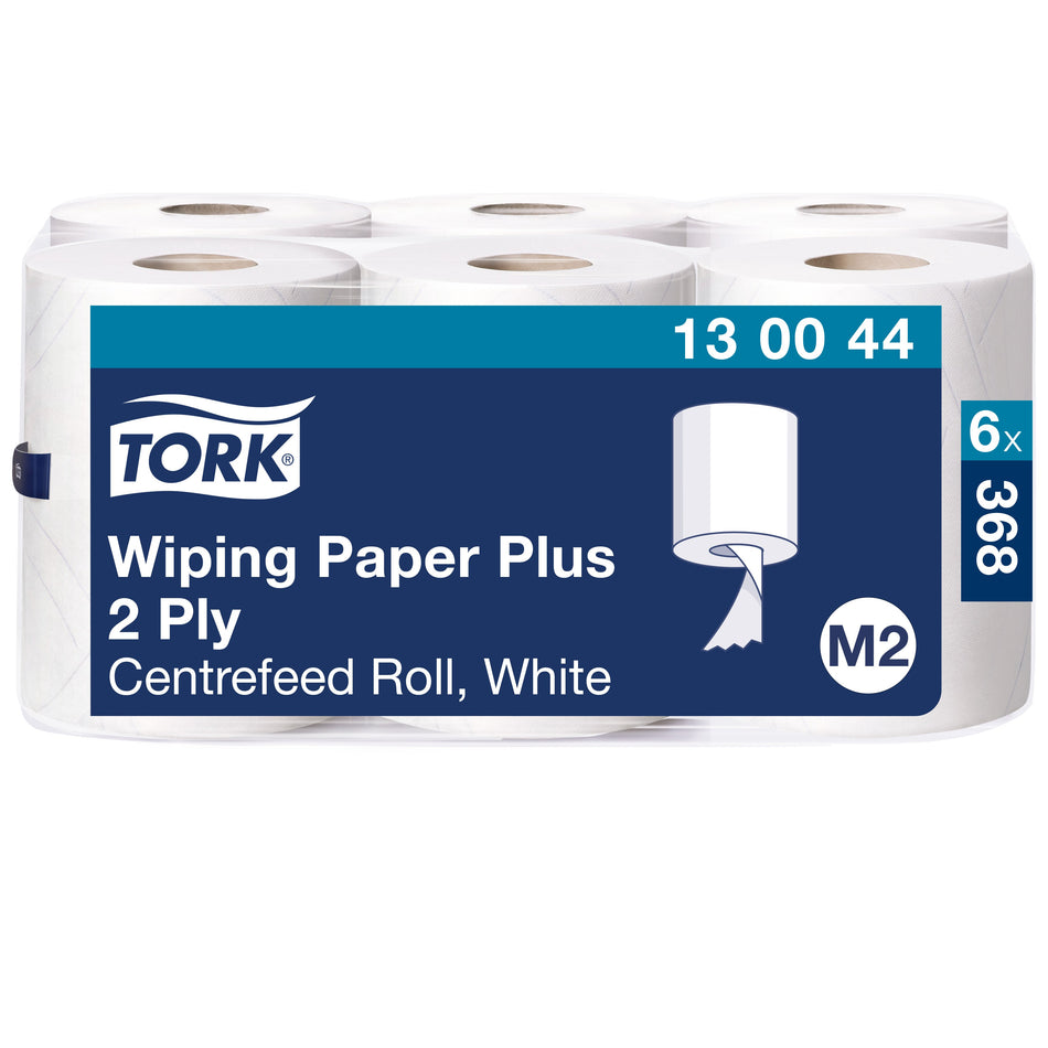 Tork Papier d'Essuyage Plus à Dévidage Central blanc M2