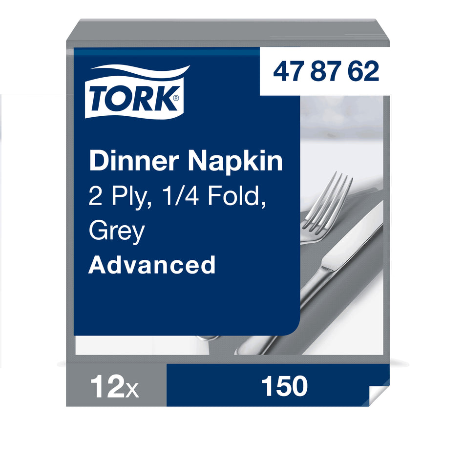 Tork Serviette Dinner grise
