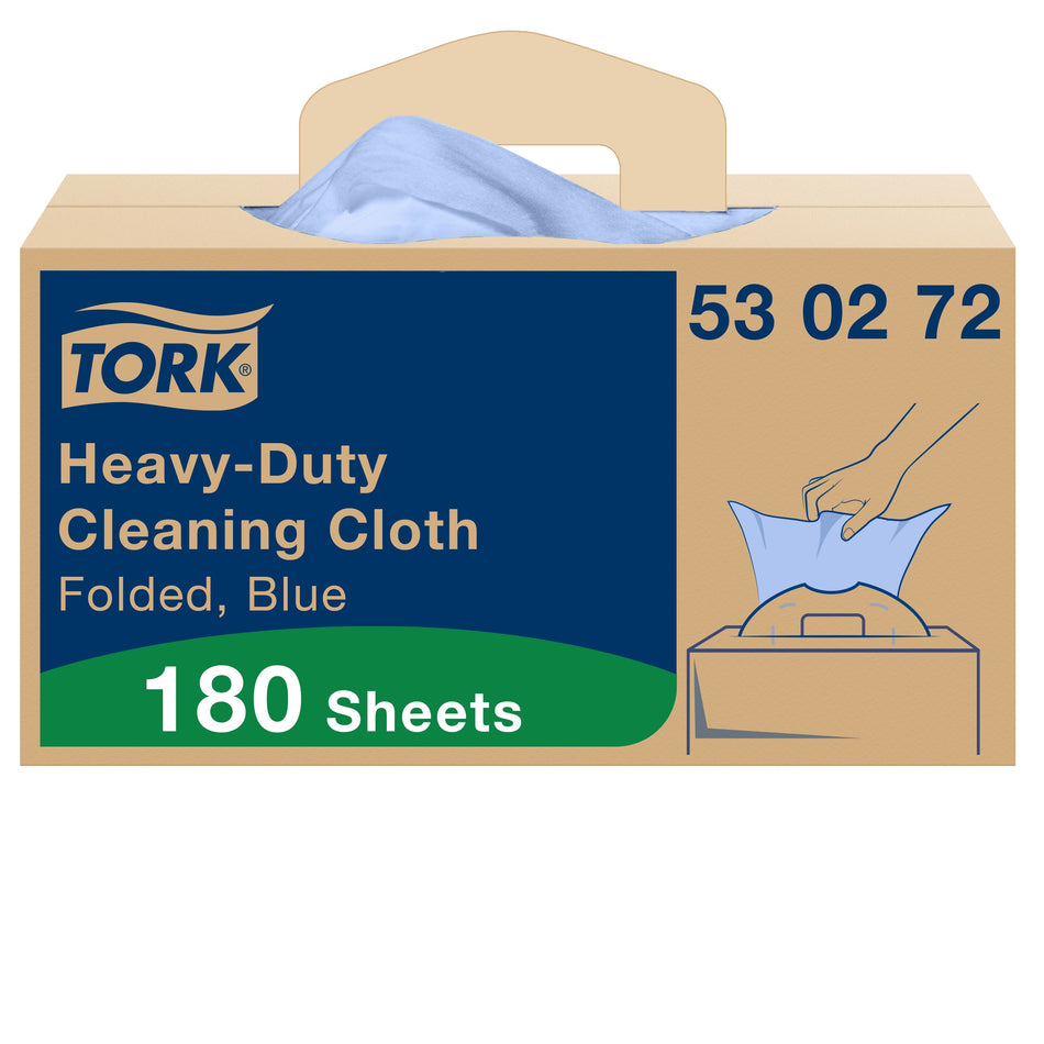 Tork Chiffon de Nettoyage Ultra-résistant bleu W7
