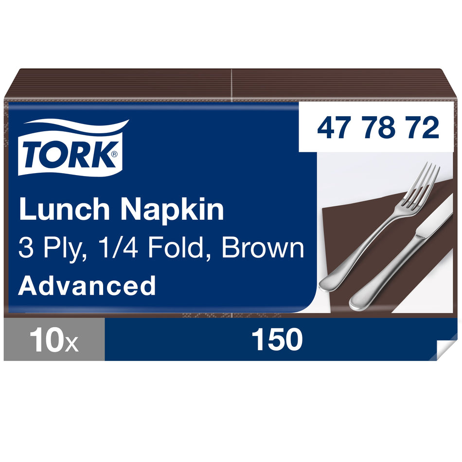 Tork Serviette Lunch Doux marron
