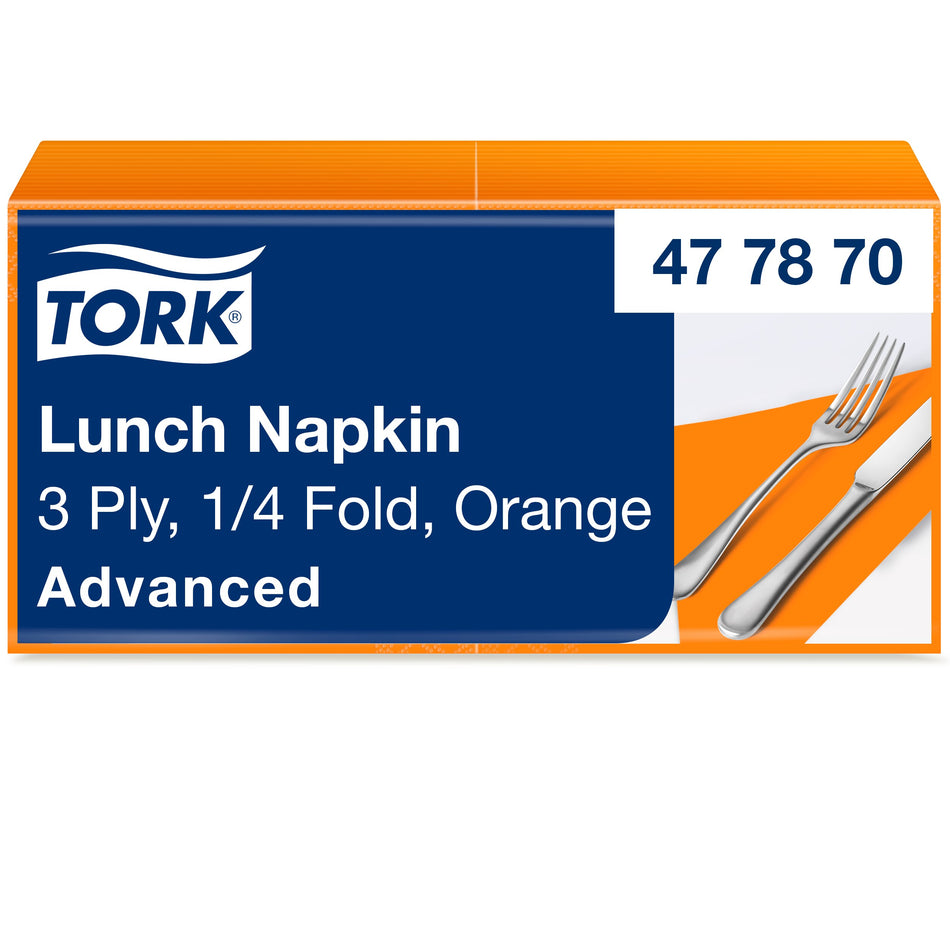 Tork Serviette Lunch Doux orange