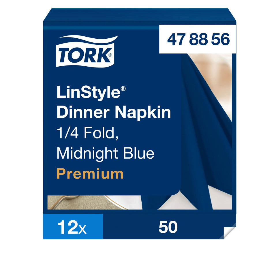 Tork LinStyle® Serviette Dinner bleu marine