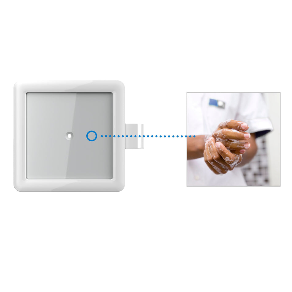 Tork Infohalter für Seifen und Händedesinfektionsmittel Spender Weiß