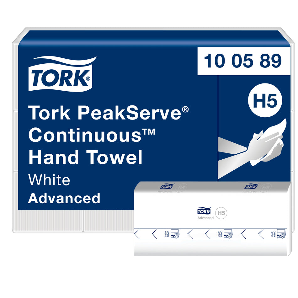 Tork PeakServe® Essuie-mains continus™ blancs H5