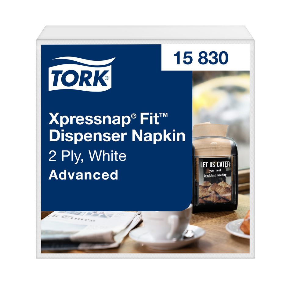 Tork Xpressnap Fit® Serviettes blanches pour distributeur N14