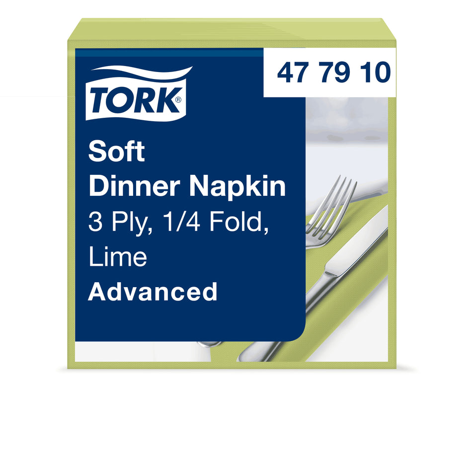 Tork Serviette Dinner Doux citron vert