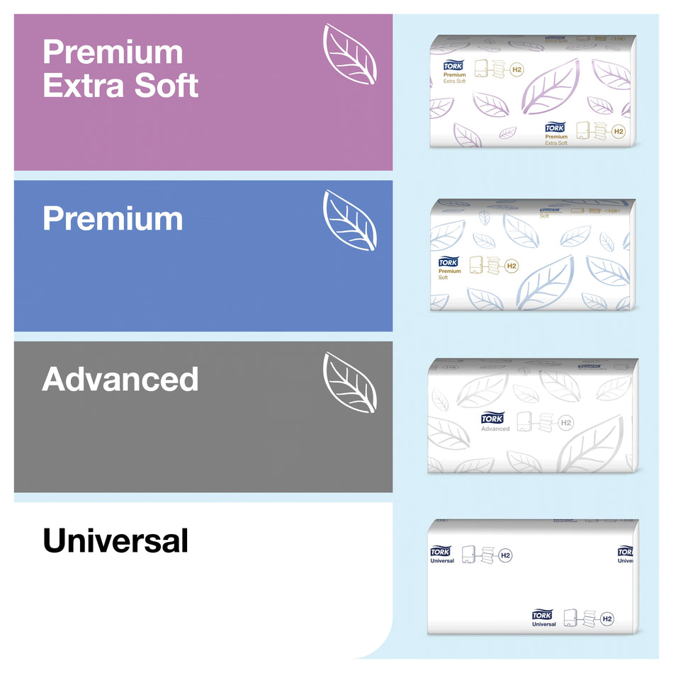 Tork Xpress® Distributeur de comptoir pour essuie-mains interfoliés noir H2