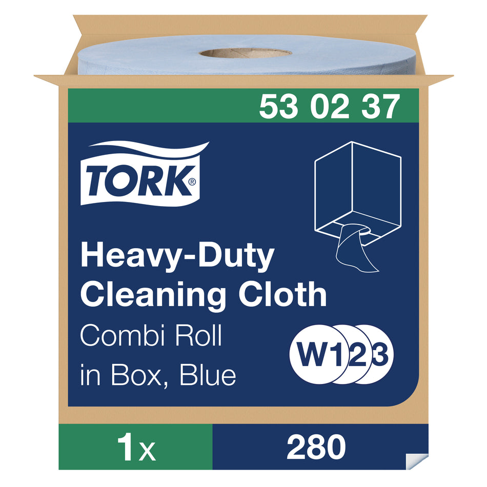 Tork Extra Starke Reinigungstücher Blau W1/2/3
