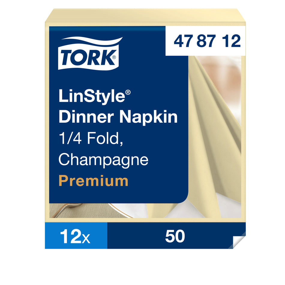 Tork LinStyle® Dinnerservietten Champagner