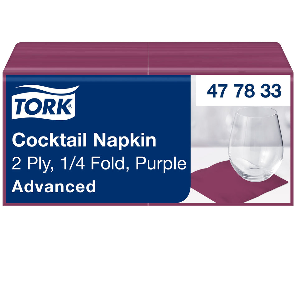 Tork Cocktailservietten Violett