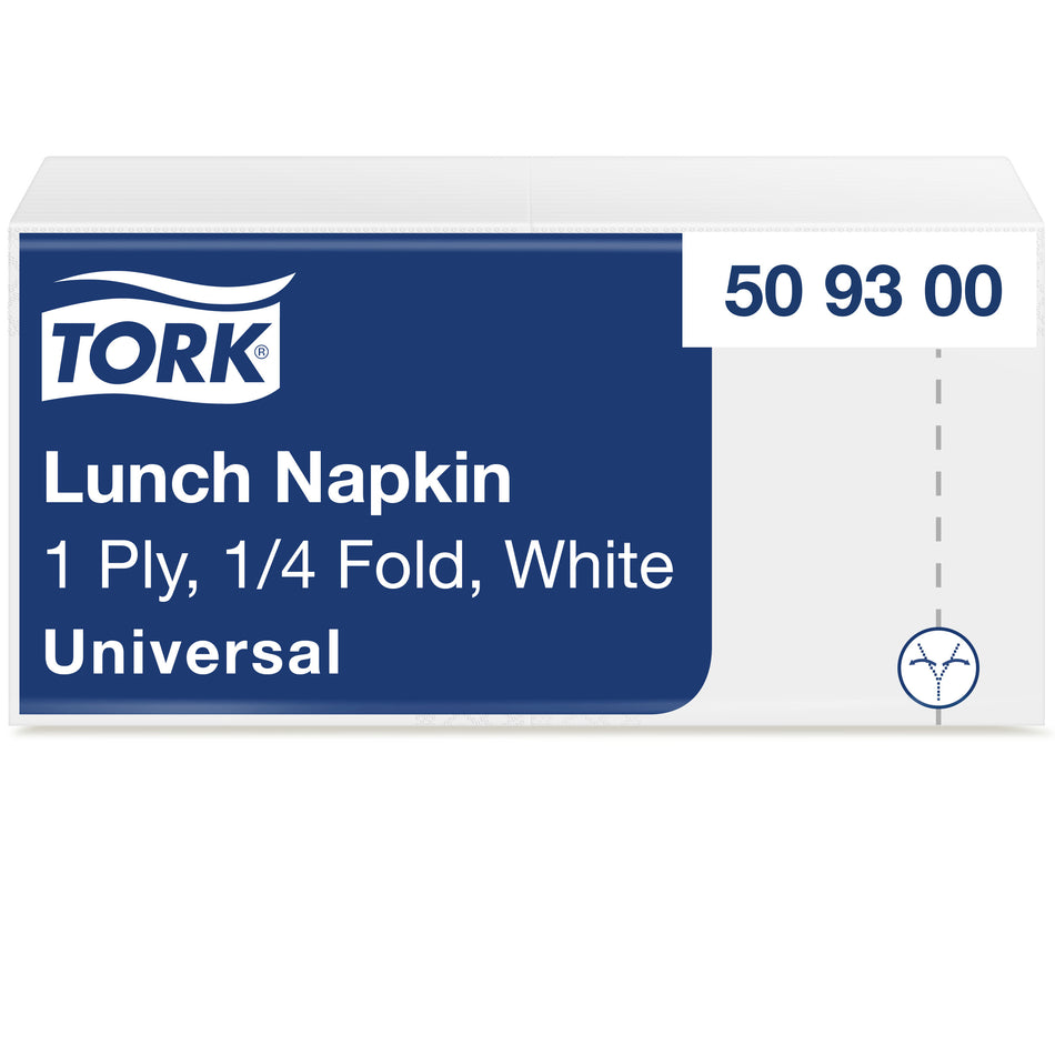 Tork Lunchserviette Weiß
