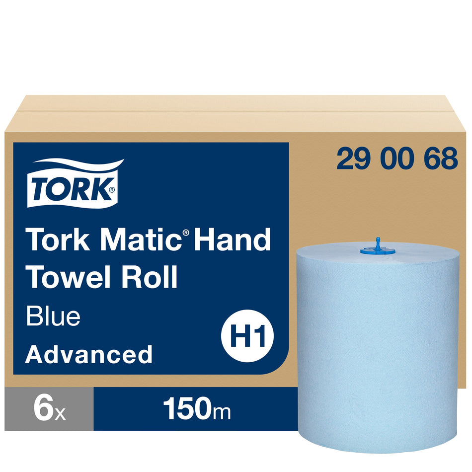 Tork Matic® Essuie-mains bleus H1
