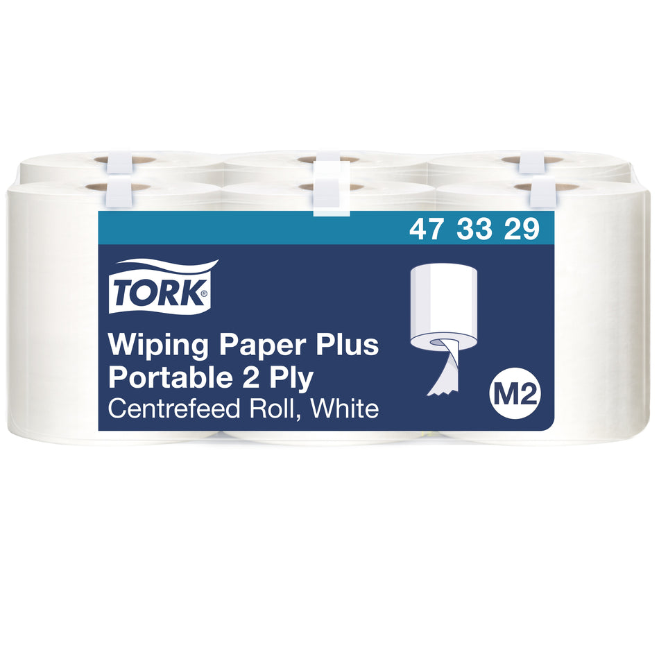 Tork Papier d'Essuyage Plus blanc M2