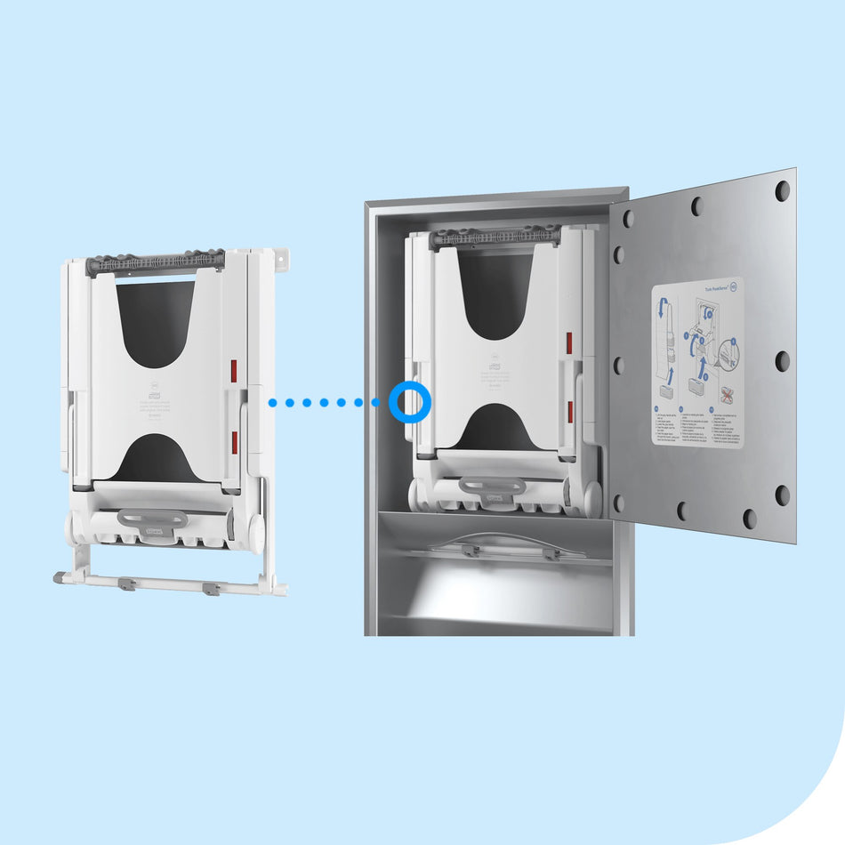 Tork PeakServe® Adaptateur pour essuie-mains encastrable, H5, grand modèle