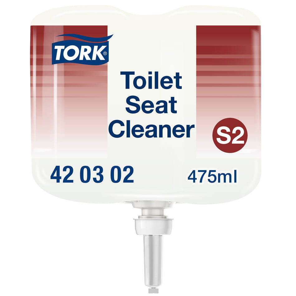Tork Nettoyant pour siège de toilette WC pour plus d'Hygiène - Système S2 - Qualité Premium