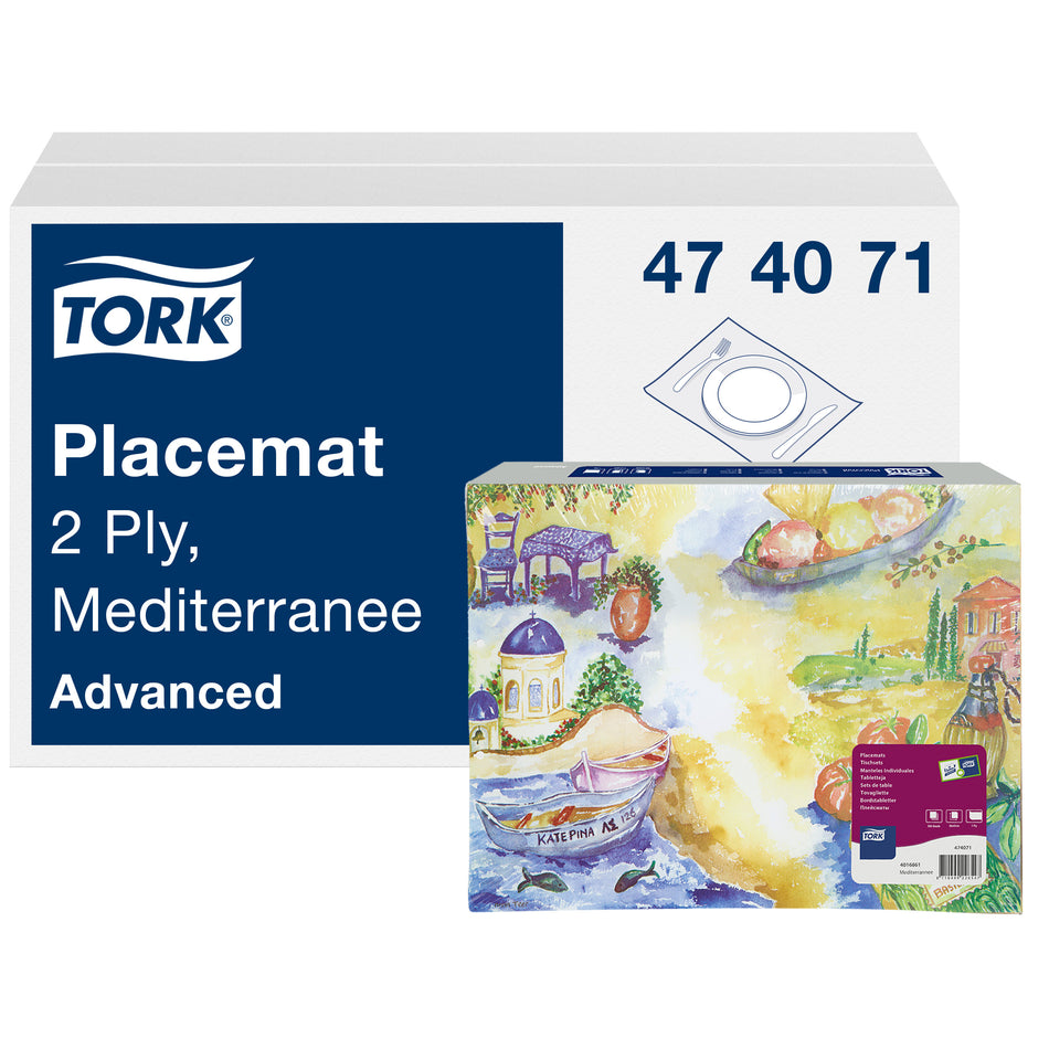 Tork Set de Table jetable Méditerranée