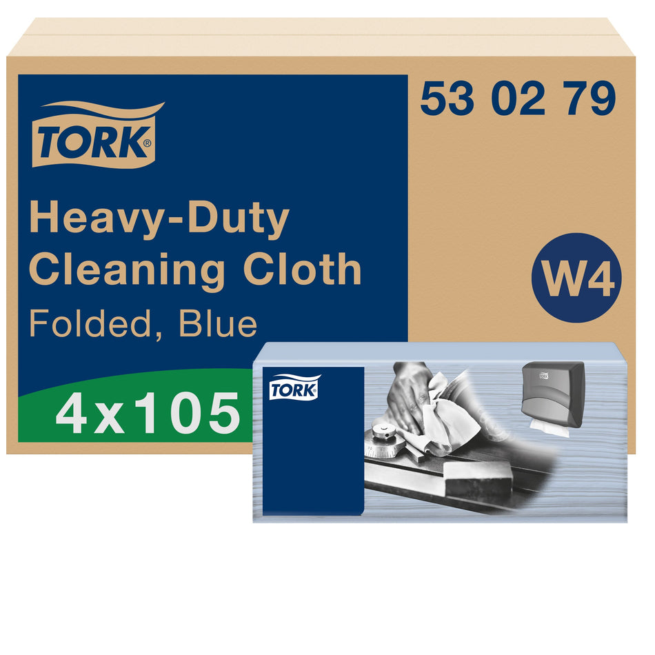 Tork Extra Starke Reinigungstücher Blau W4