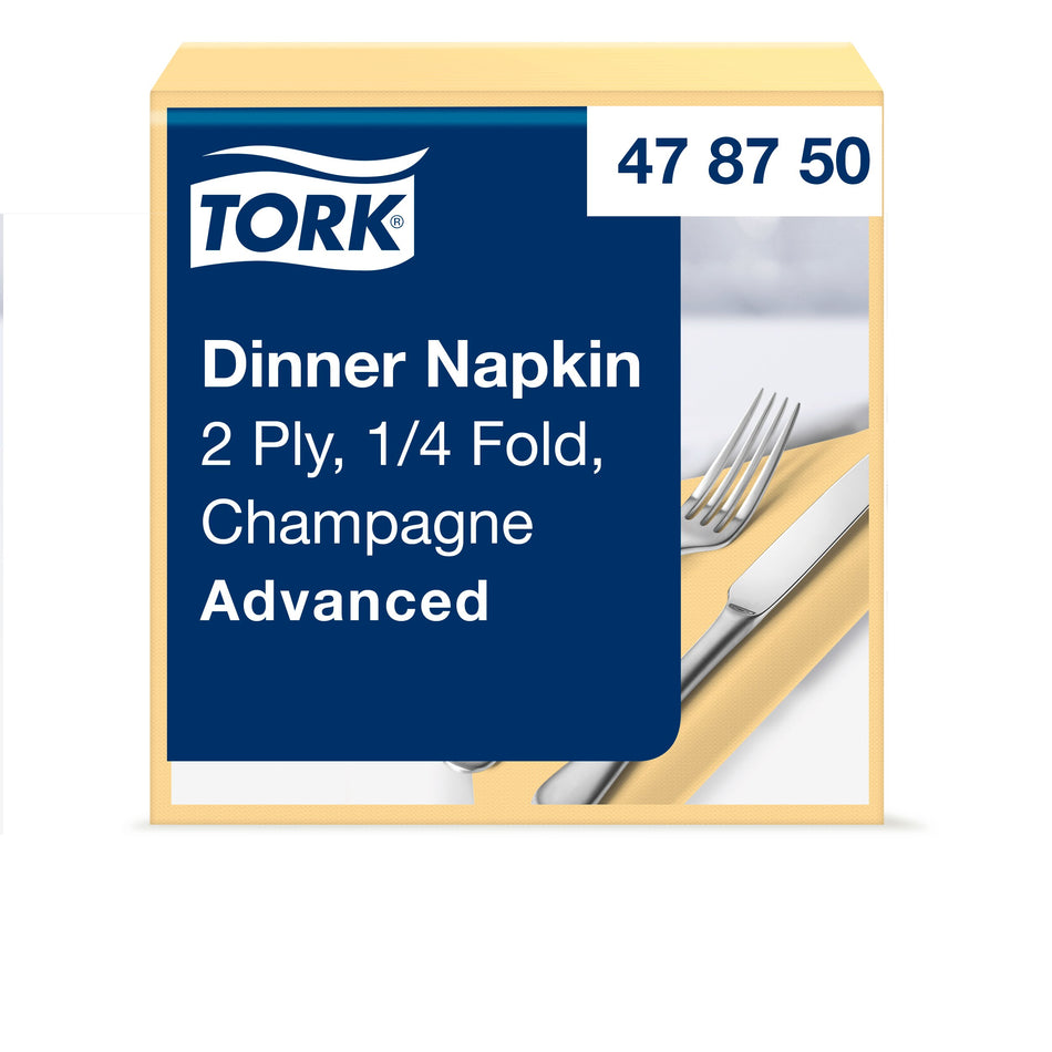 Tork Dinnerservietten Champagner