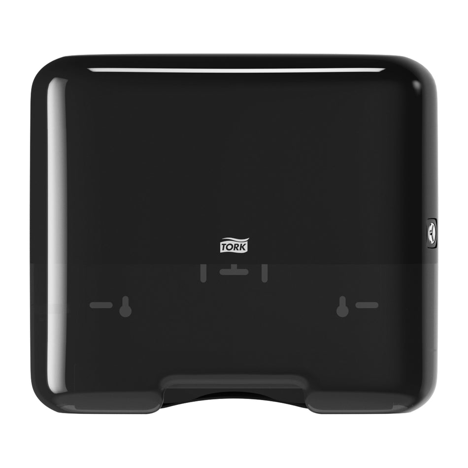 Tork Mini distributeur pour essuie-mains pliés en V noir H3
