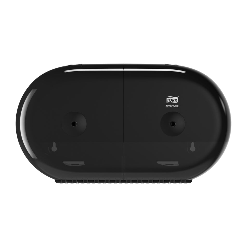 Tork SmartOne® Mini Doppelrollenspender für Toilettenpapier Schwarz T9