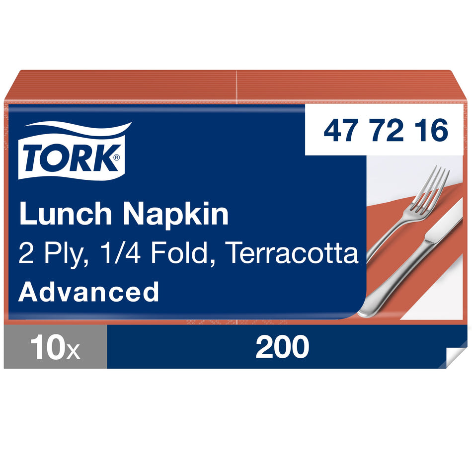 Tork Lunchservietten Terracotta