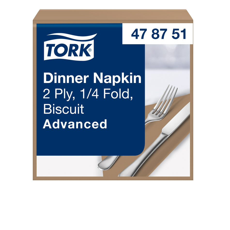 Tork Dinnerservietten Biscuit