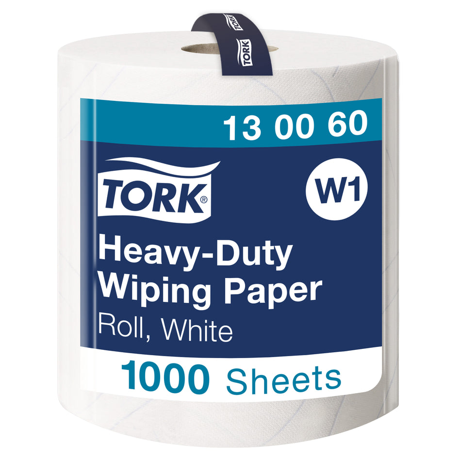 Tork Papier d'Essuyage ultra-résistant blanc W1