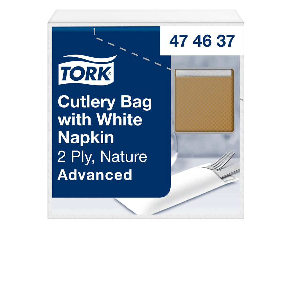 Tork hygienische Bestecktaschen Natur