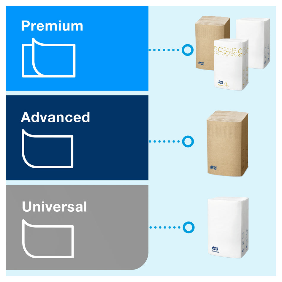 Tork Xpressnap® Distributeur de Serviettes de Table noir N4