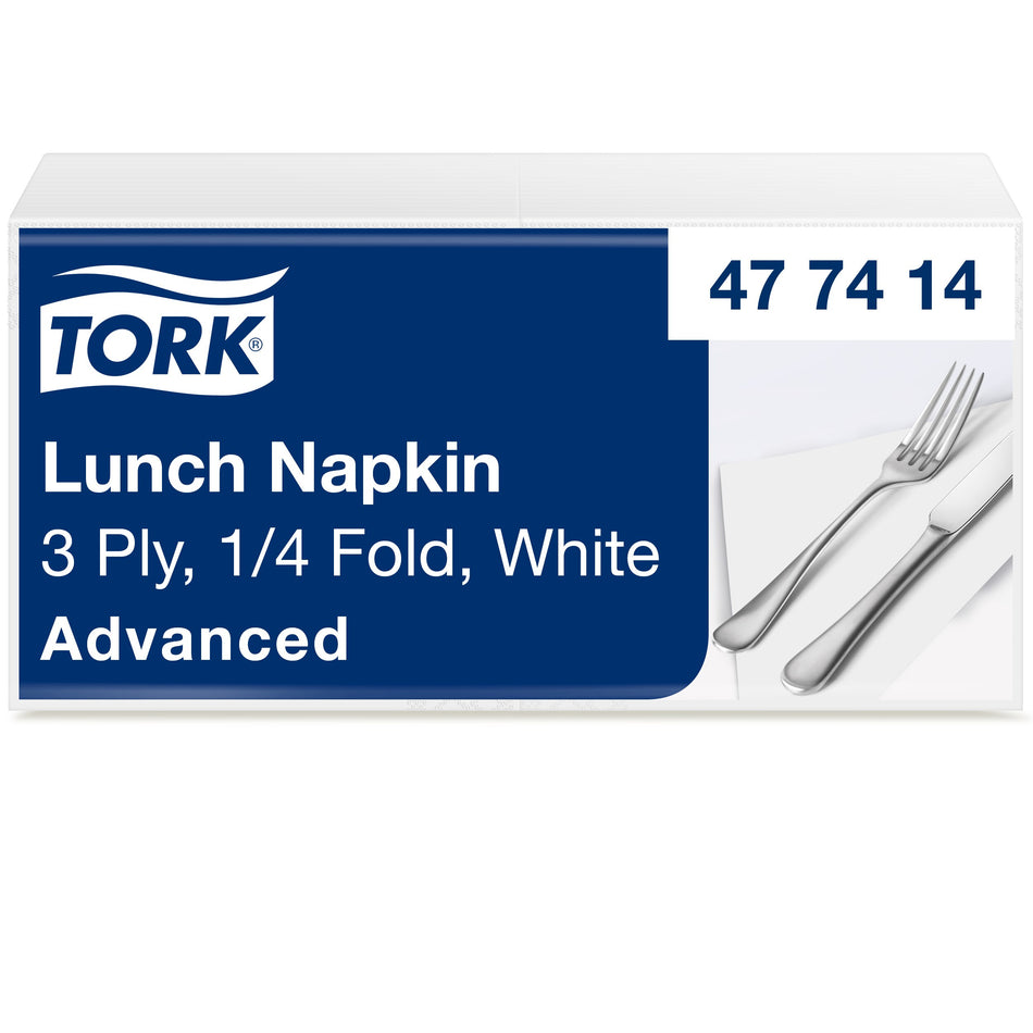 Tork Serviette Lunch Doux blanche