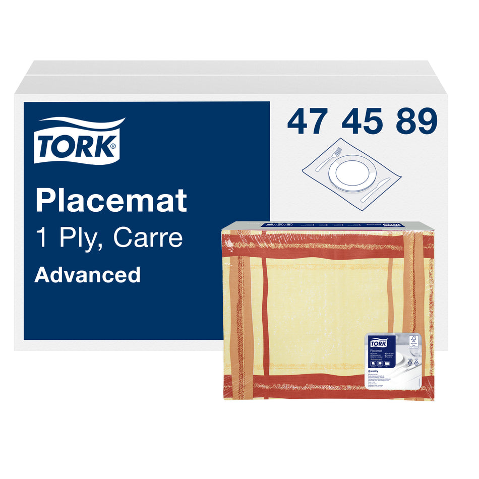 Tork Set de table carré jetable