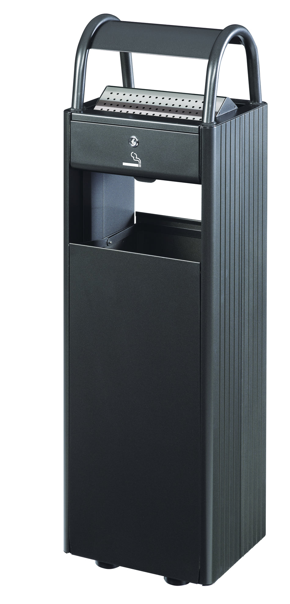 KOPA Cendrier / Corbeille sur pied 6L/30L Gris Anthracite