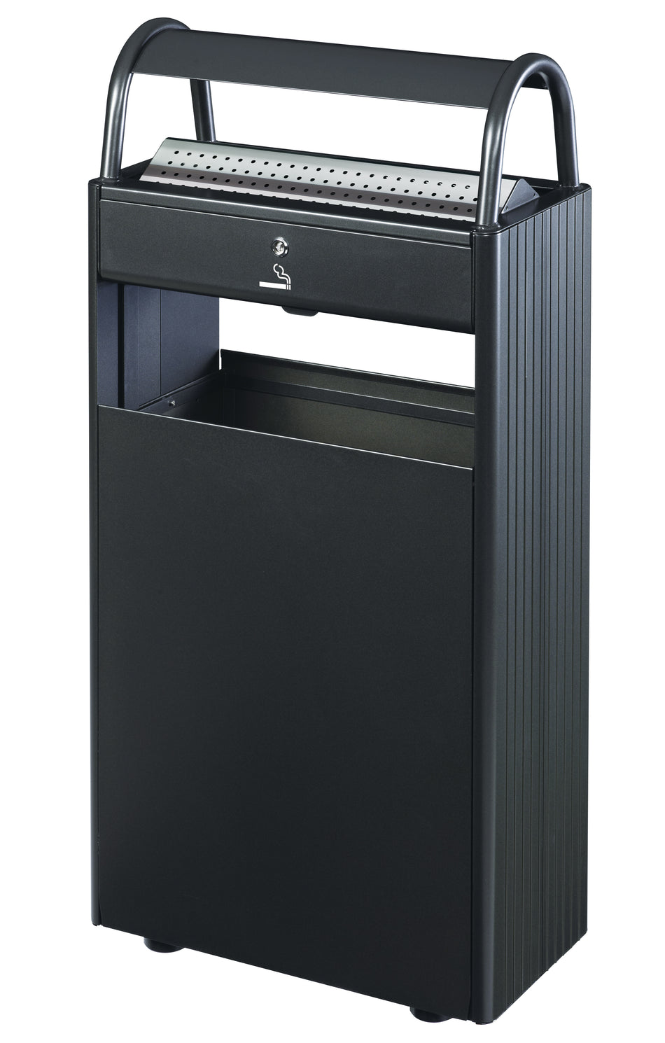 KOPA Cendrier / Corbeille sur pied 12L/60L Gris Anthracite