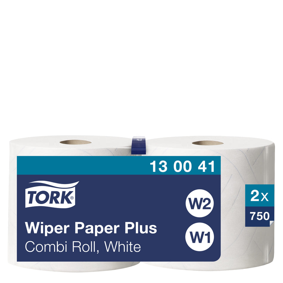 Tork Papier d'Essuyage Plus blanc W1/2