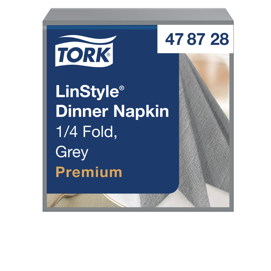 Tork LinStyle® Dinnerservietten Grau