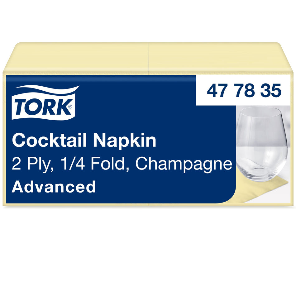 Tork Serviette Cocktail champagne