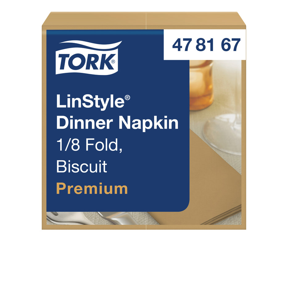 Tork LinStyle® Dinnerservietten Biscuit