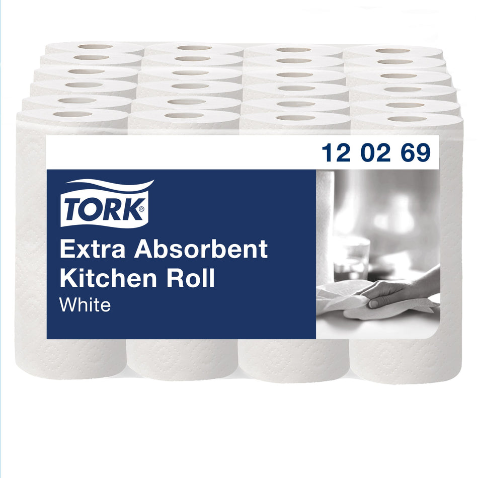 Tork Extra Saugfähige Küchenrolle Weiß