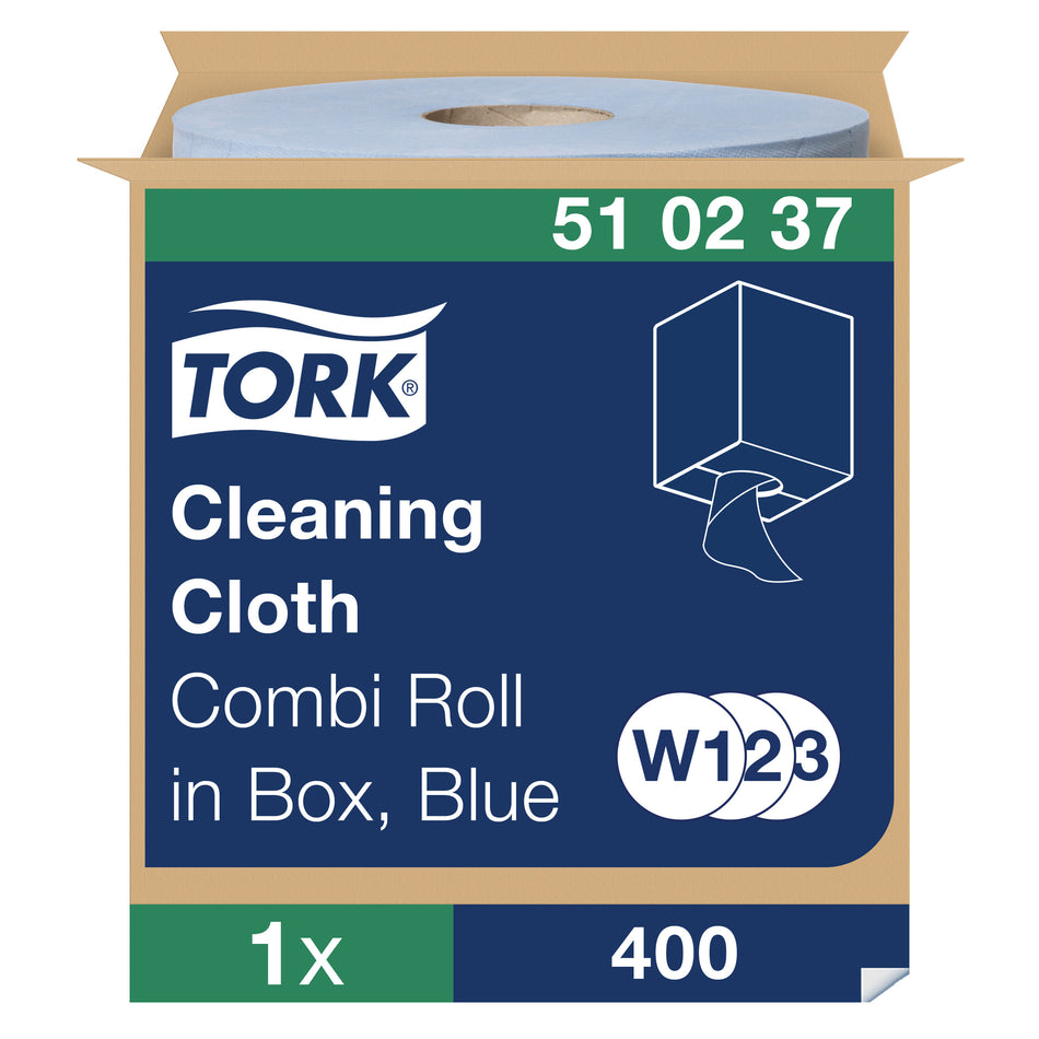 Tork Reinigungstücher Blau W1/2/3