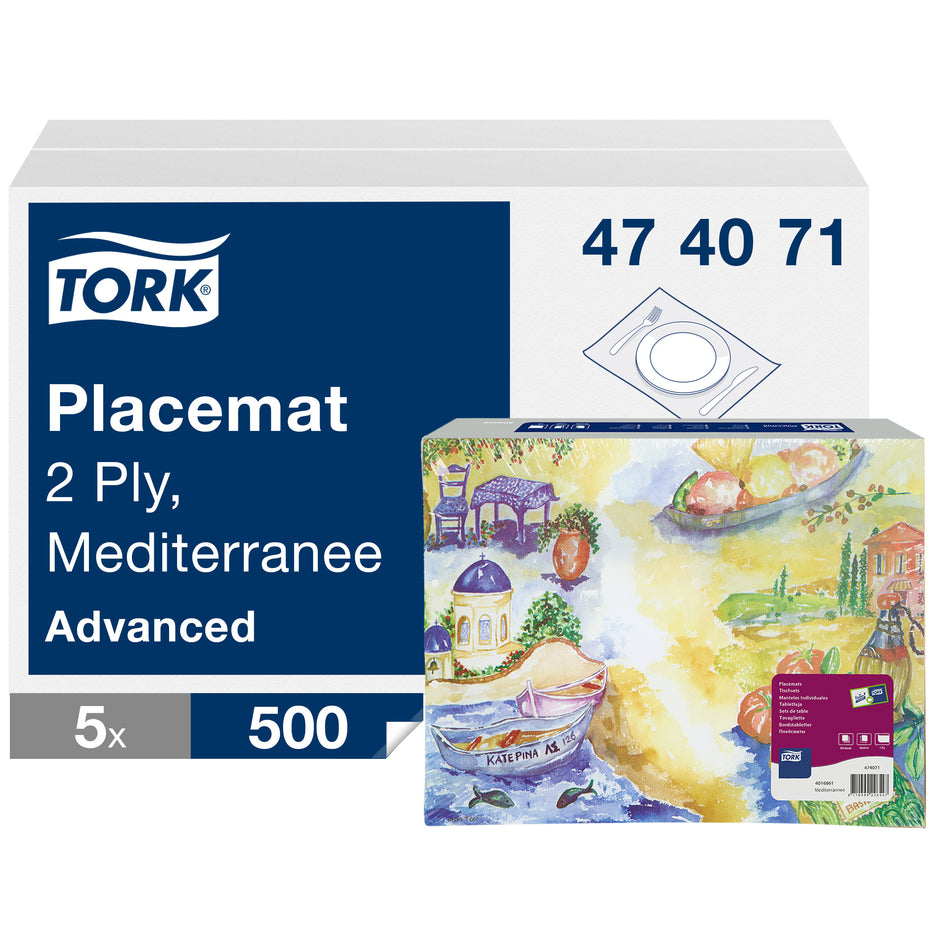 Tork Set de Table jetable Méditerranée